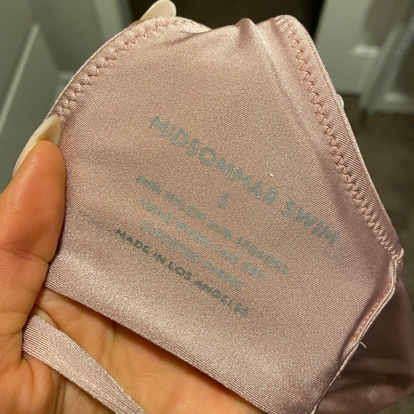 Midsommar swim crescent bikini top - Picture 4 of 4